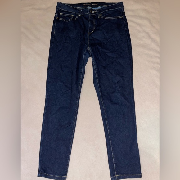 Michael‎ Kors Dark Blue Skinny Jeans - Picture 1 of 7